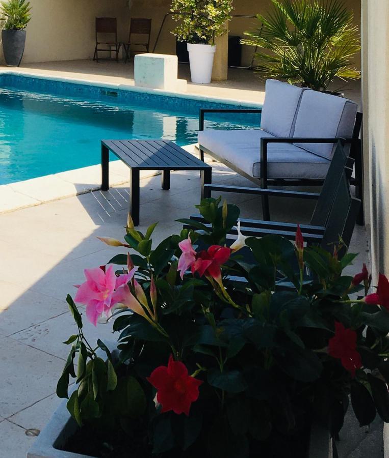 La Villa Mediterranee Wellness Spa Piscine Saint-Drezery Exteriér fotografie