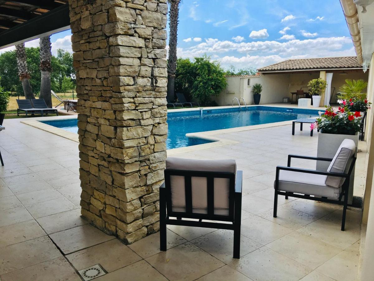 La Villa Mediterranee Wellness Spa Piscine Saint-Drezery Exteriér fotografie